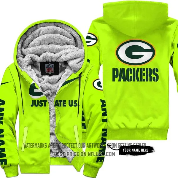 Limited Edition - Green Bay Packers - Fleece Zip Hoodie