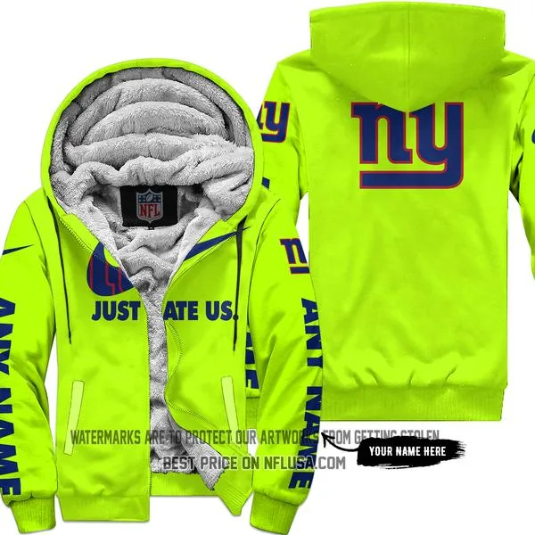 Limited Edition - New York Giants - Fleece Zip Hoodie