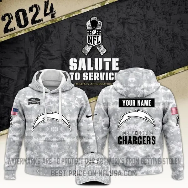 Los Angeles Chargers Arctic Camo 2025