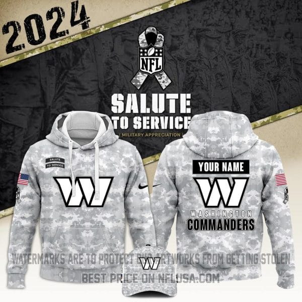 Washington Commanders Arctic Camo 2024