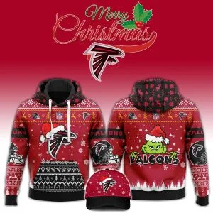 Atlanta Falcons 2025 Christmas Limited Edition Hoodie