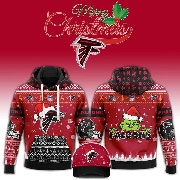 Atlanta Falcons 2025 Christmas Limited Edition Hoodie