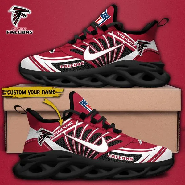 Atlanta Falcons Custom Name Max Soul Shoes