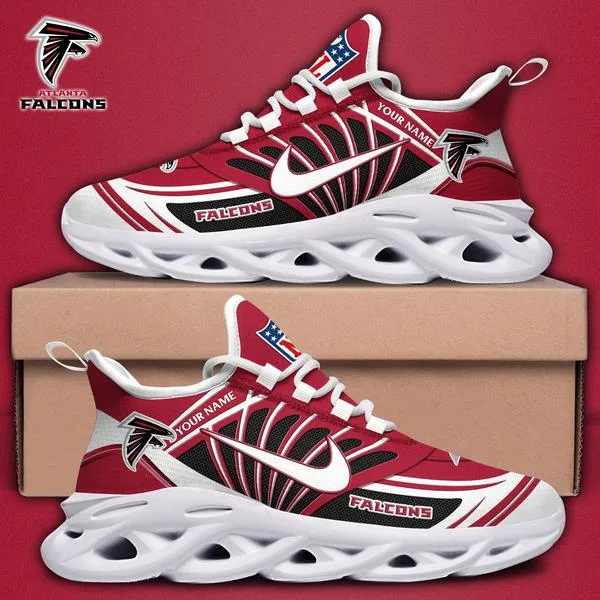Atlanta Falcons Custom Name Max Soul Shoes - Image 2