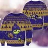 Baltimore Ravens Christmas The Grinch Knitted Sweater