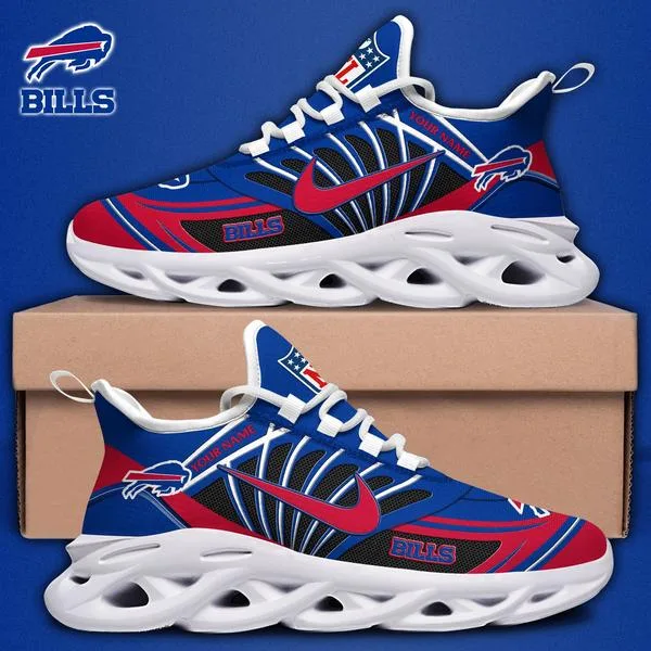 Buffalo Bills Custom Name Max Soul Shoes - Image 2