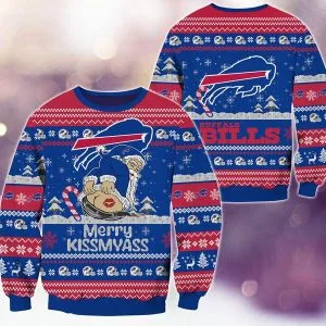 Buffalo Bills Merrykissmyass Knitted Sweater