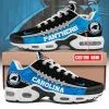 Carolina Panthers  NFL Pattern Swoosh Custom Name Air Cushion Sport Shoes