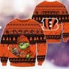 Cincinnati Bengals Christmas The Grinch Knitted Sweater
