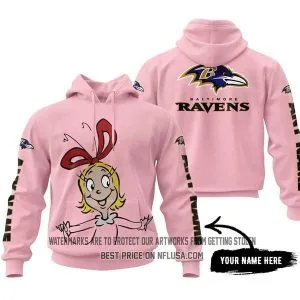 Cindy Lou Who - Limited Edition - Baltimore Ravens