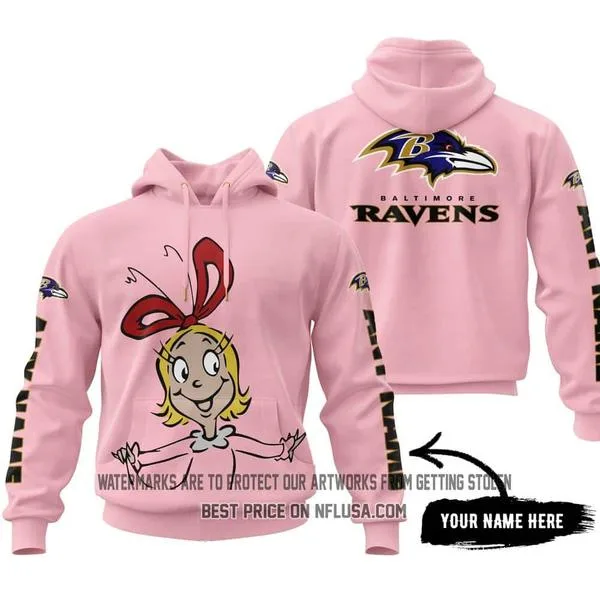 Cindy Lou Who - Limited Edition - Baltimore Ravens