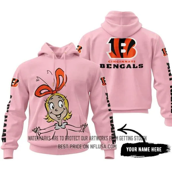 Cindy Lou Who - Limited Edition - Cincinnati Bengals