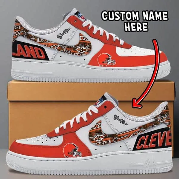 Cleveland Browns  New Collection Trending Air Force 1 Personalized