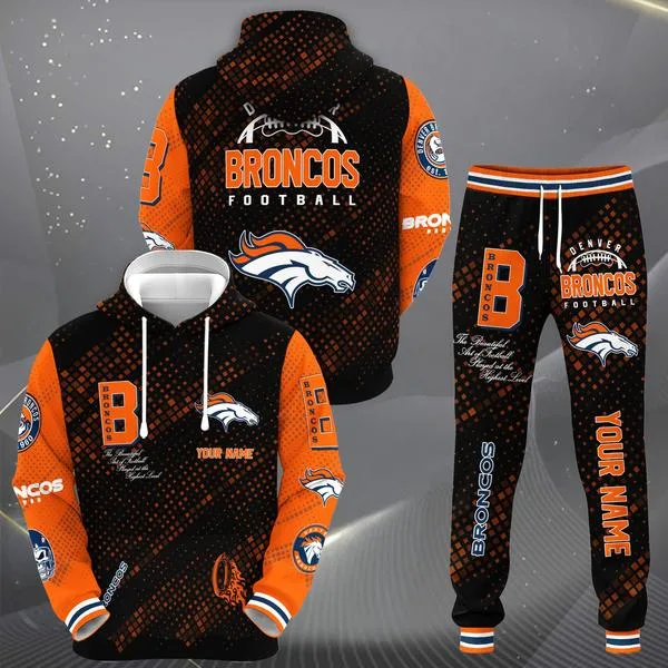 Denver Broncos Hoodie And Sweatpants 2025