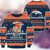 Denver Broncos Merrykissmyass Knitted Sweater