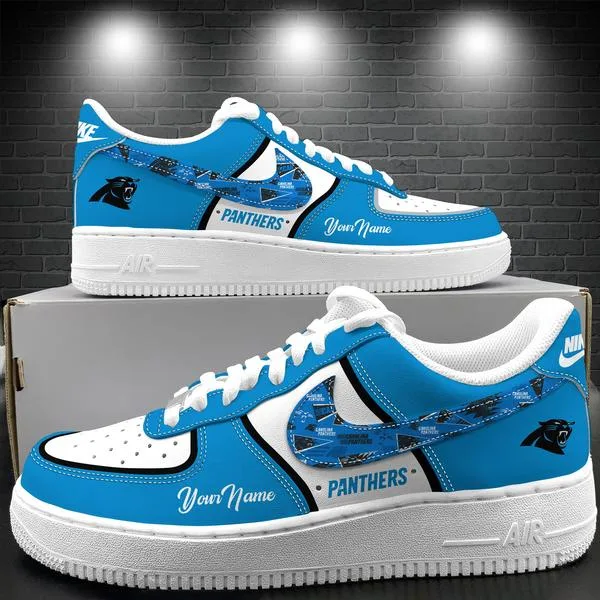 Carolina Panthers  New Air Force 1 Personalized