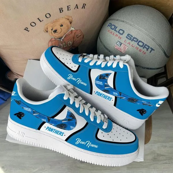 Carolina Panthers  New Air Force 1 Personalized - Image 2