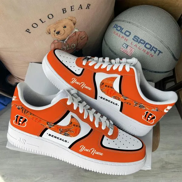 Cincinnati Bengals  New  Air Force 1 Personalized - Image 2