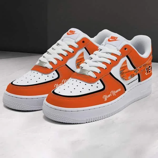 Cincinnati Bengals  New  Air Force 1 Personalized - Image 3