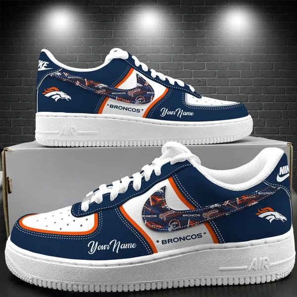 Denver Broncos  New Air Force 1 Personalized