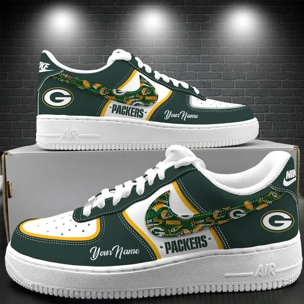Green Bay Packers  New Air Force 1 Personalized