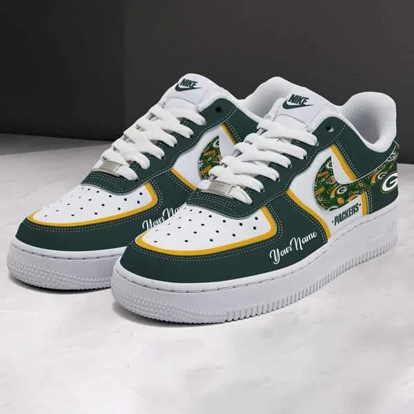 Green Bay Packers  New Air Force 1 Personalized - Image 3