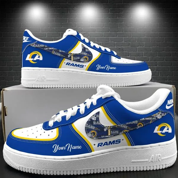 Los Angeles Rams  New Air Force 1 Personalized