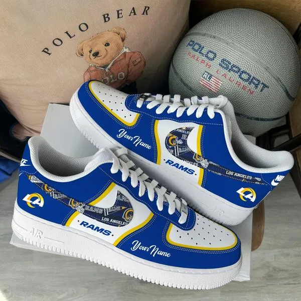 Los Angeles Rams  New Air Force 1 Personalized - Image 2