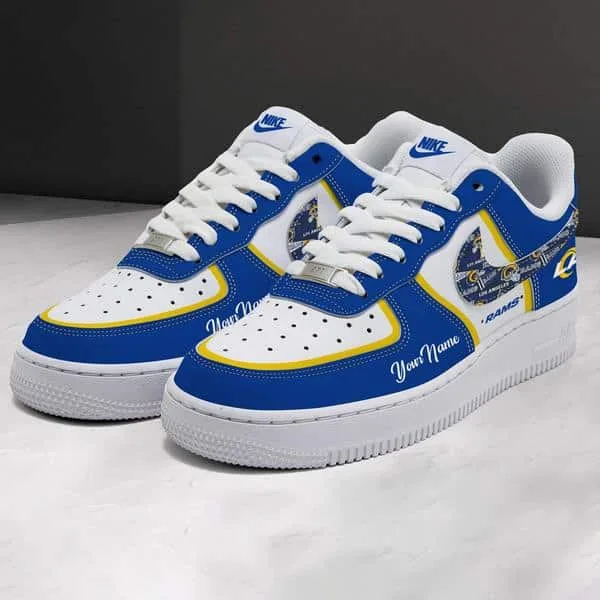 Los Angeles Rams  New Air Force 1 Personalized - Image 3