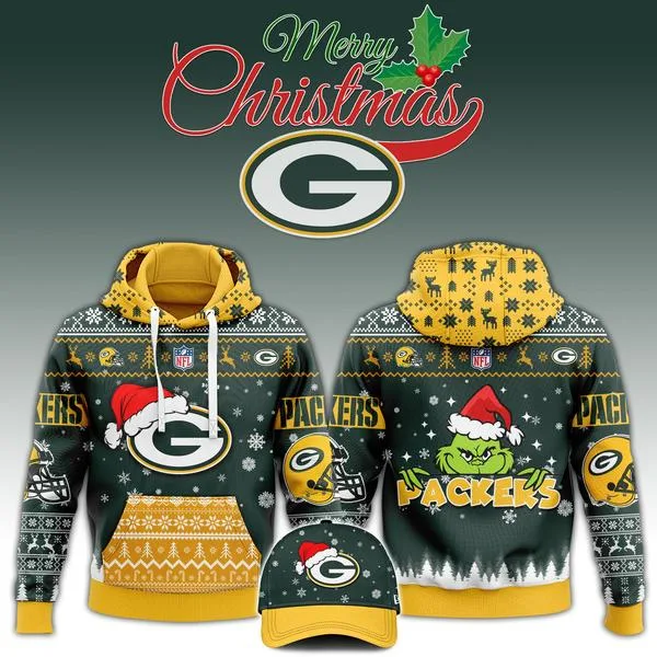 Green Bay Packers 2025 Christmas Limited Edition Hoodie
