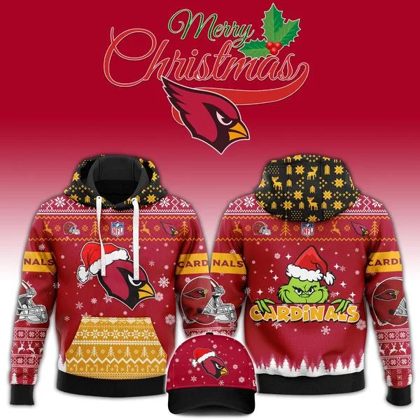 Arizona Cardinals 2025 Christmas Limited Edition Hoodie