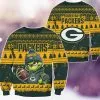 Green Bay Packers Christmas The Grinch Knitted Sweater