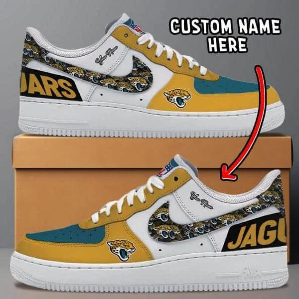 Jacksonville Jaguars  New Collection Trending Air Force 1 Personalized