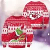 Kansas City Chiefs Christmas Grinch Knitted Sweater