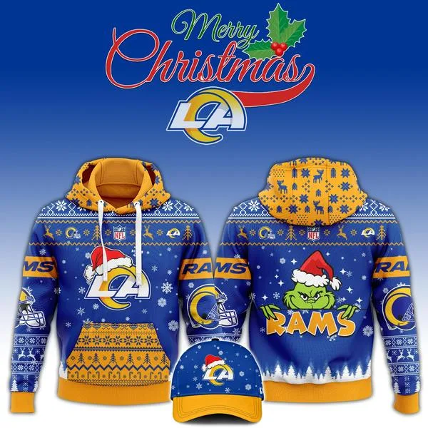 Los Angeles Rams 2025 Christmas Limited Edition Hoodie