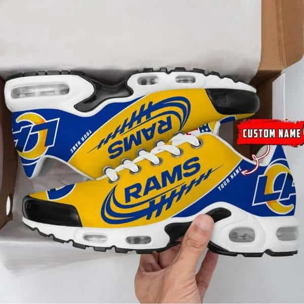 Los Angeles Rams  Personalized TN Shoes