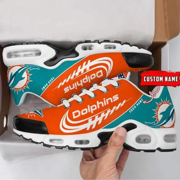Miami Dolphins  Personalized TN Shoes