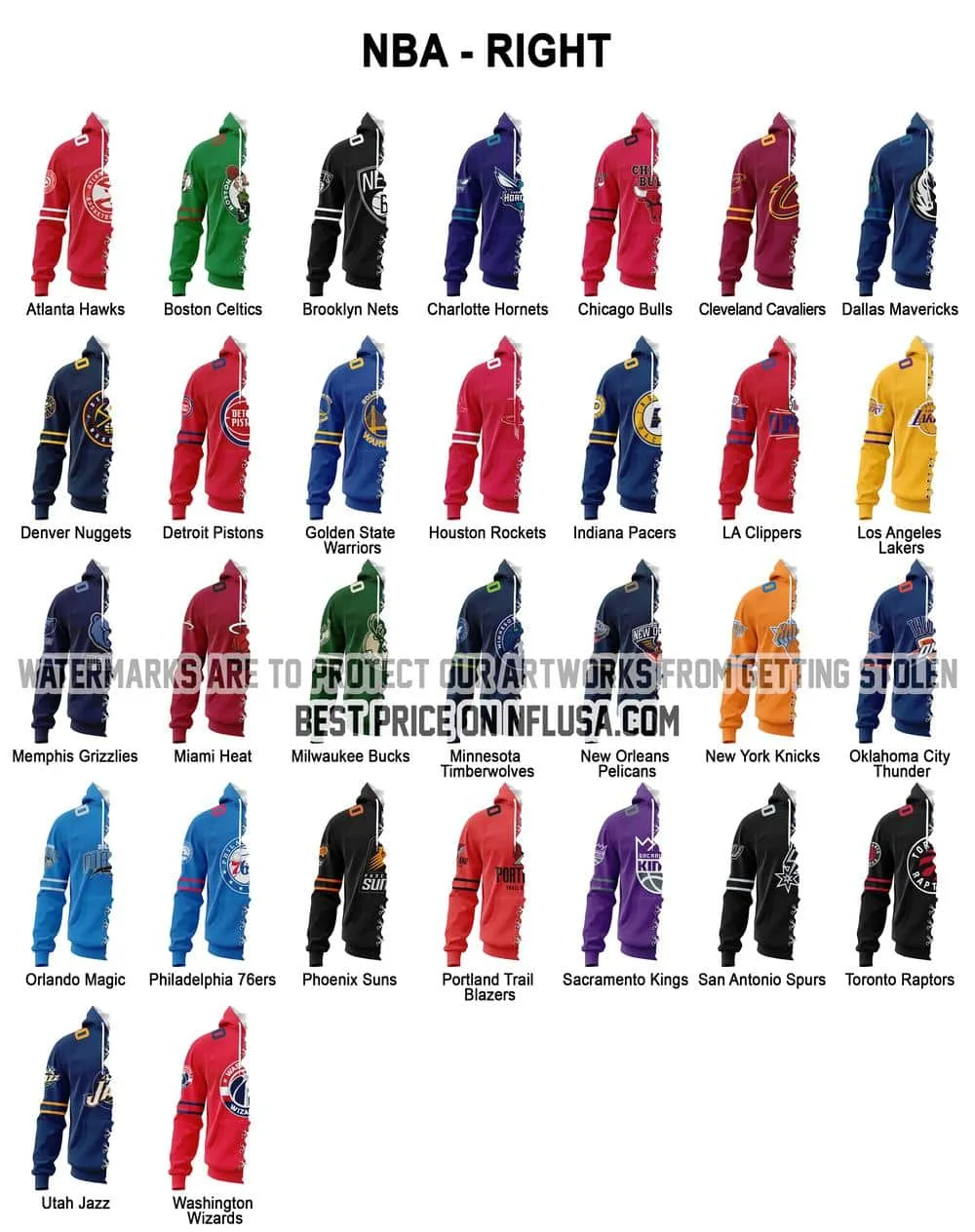 NBA X AHL Special Design Collection | Select Any 2 Teams To Mix And Match - Image 4