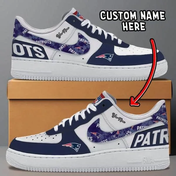 New England Patriots  New Collection Trending Air Force 1 Personalized