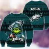 Philadelphia Eagles Christmas Grinch M2 Knitted Sweater