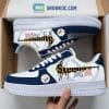 Pittsburgh Steelers  Team Logo Fan Air Force 1 Shoes