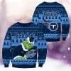 Tennessee Titans Christmas Grinch Knitted Sweater