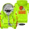 The Grinch - Limited Edition - Cleveland Browns - Fleece Zip Hoodie