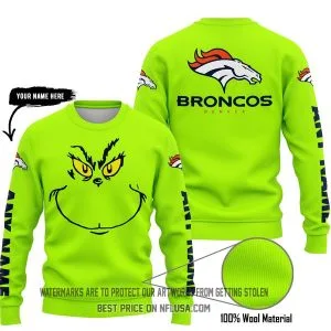 The Grinch - Limited Edition - Denver Broncos