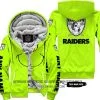 The Grinch - Limited Edition - Las Vegas Raiders - Fleece Zip Hoodie V2