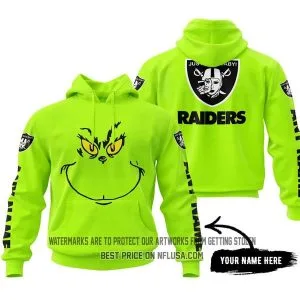 The Grinch - Limited Edition - Las Vegas Raiders V1