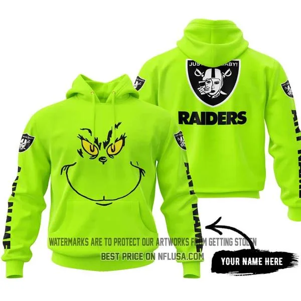 The Grinch - Limited Edition - Las Vegas Raiders V1