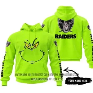 The Grinch - Limited Edition - Las Vegas Raiders V6