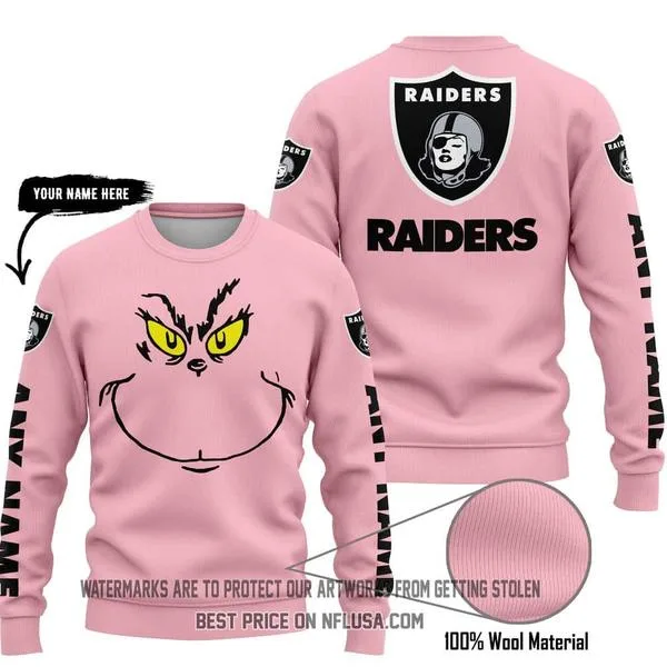 The Grinch - Limited Edition - Las Vegas Raiders V4