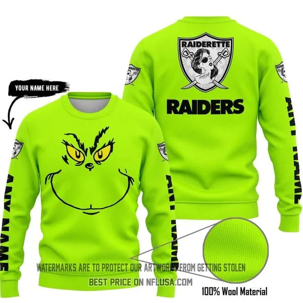 The Grinch - Limited Edition - Las Vegas Raiders V2